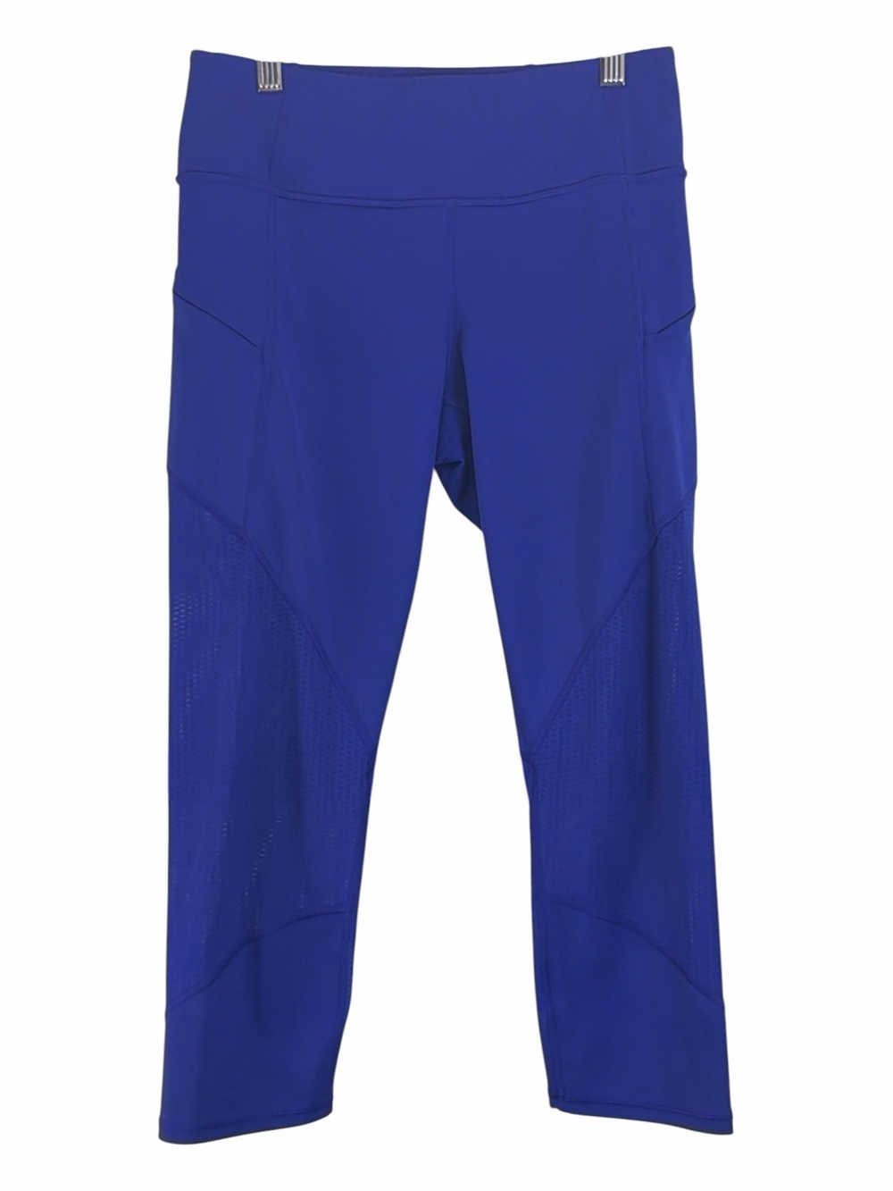 Athleta‎ Cropped Mesh Leggings Womens Size S Blue
